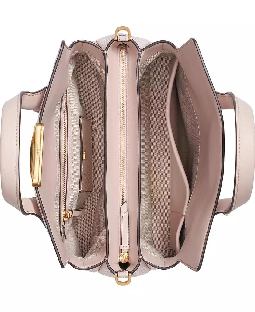 Donna Karan Magnetic Medium Amagansett Snake Satchel Bag 4