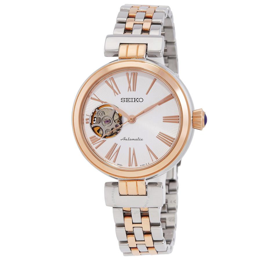 Seiko Seiko Automatic White Dial Ladies Watch SSA830K1