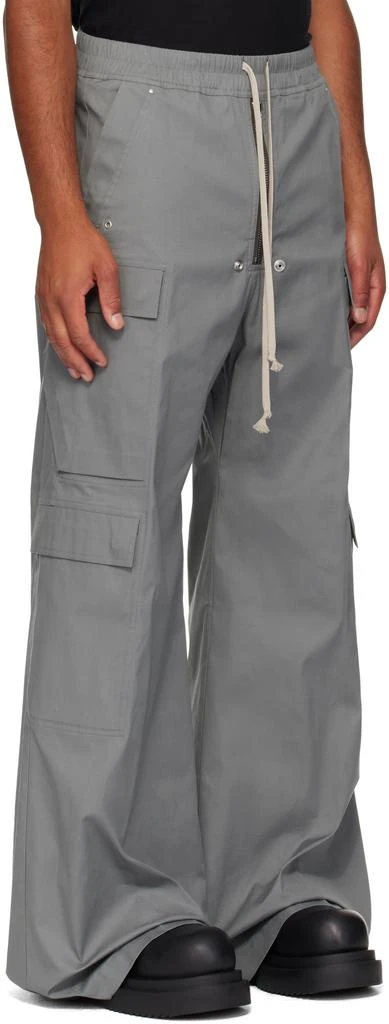 Rick Owens Gray Concordians Cargobelas Cargo Pants 2