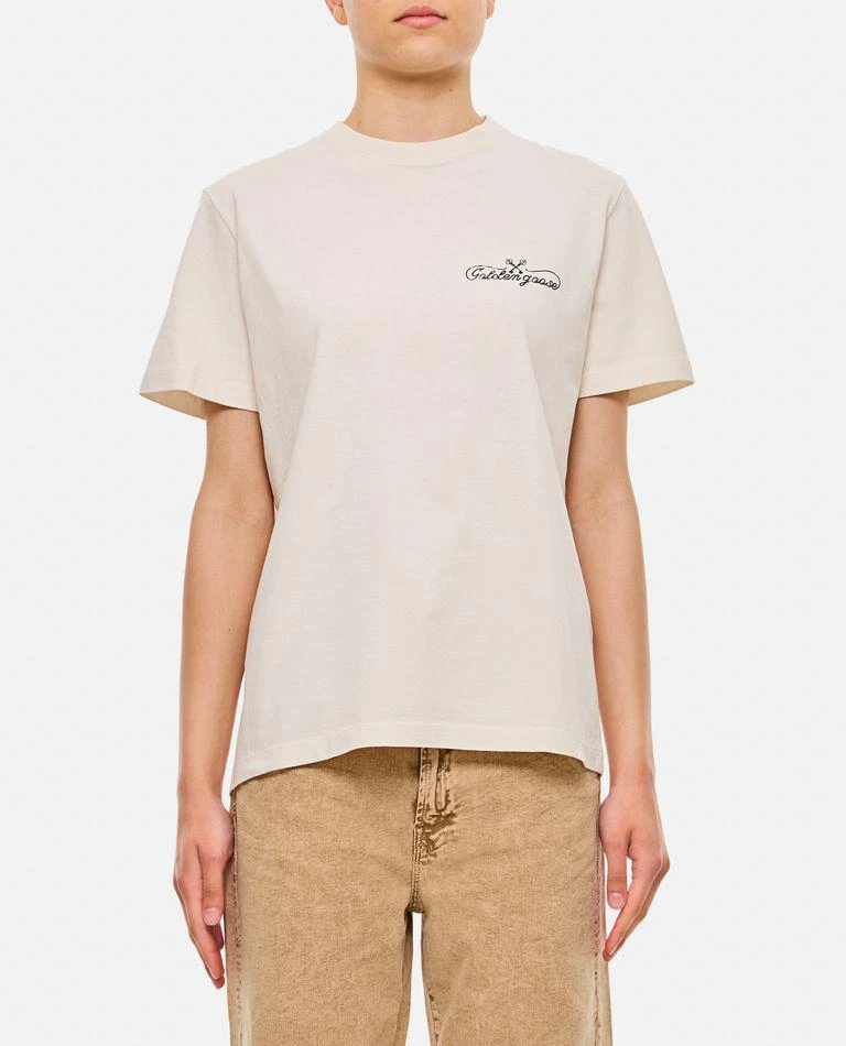 Golden Goose Logo Cotton Jersey T-shirt 1