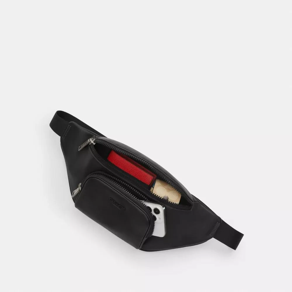 Coach Racer Belt Bag In Signature 5