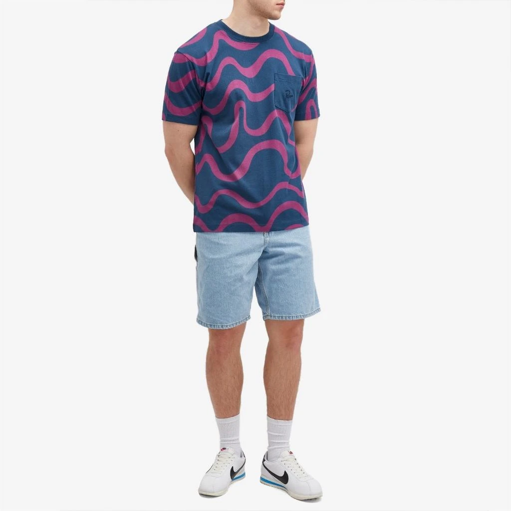 By Parra By Parra Sound Waved T-Shirt 4