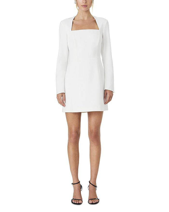 French Connection Whisper Long Sleeve Dress 5