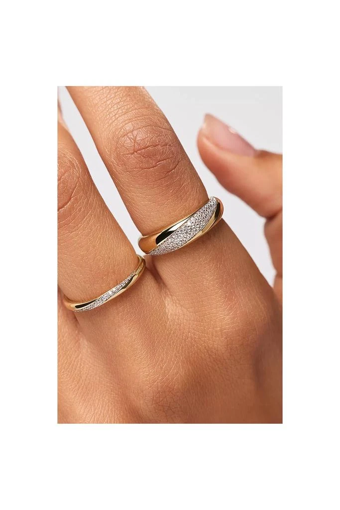 Ana Luisa Ana Luisa Kira Dome Gold Band Ring 4
