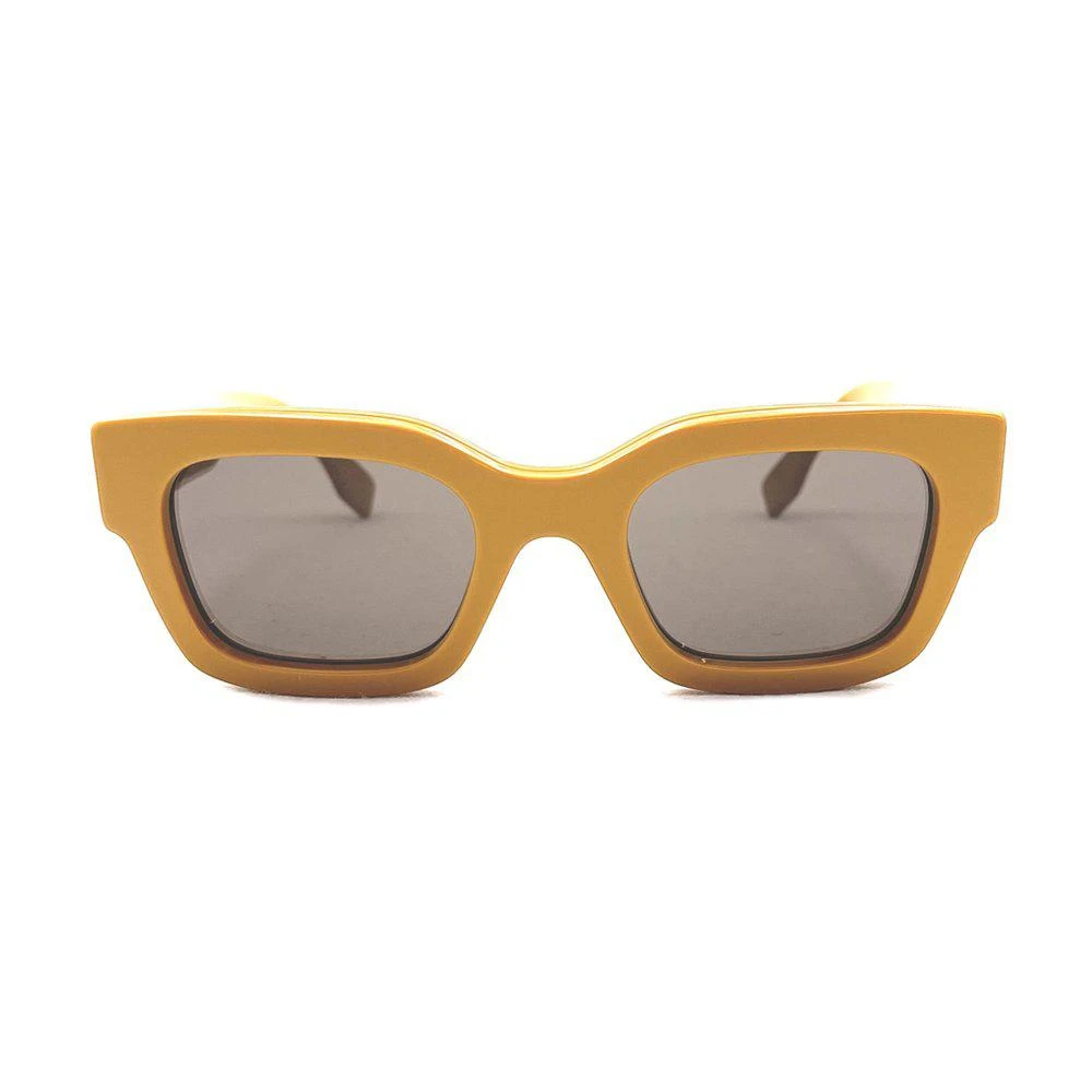 Fendi Eyewear Fendi Eyewear Rectangular Frame Sunglasses 1