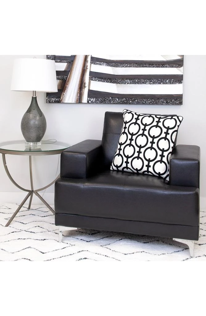 Parkland Rounder Embroidered Throw Pillow 6