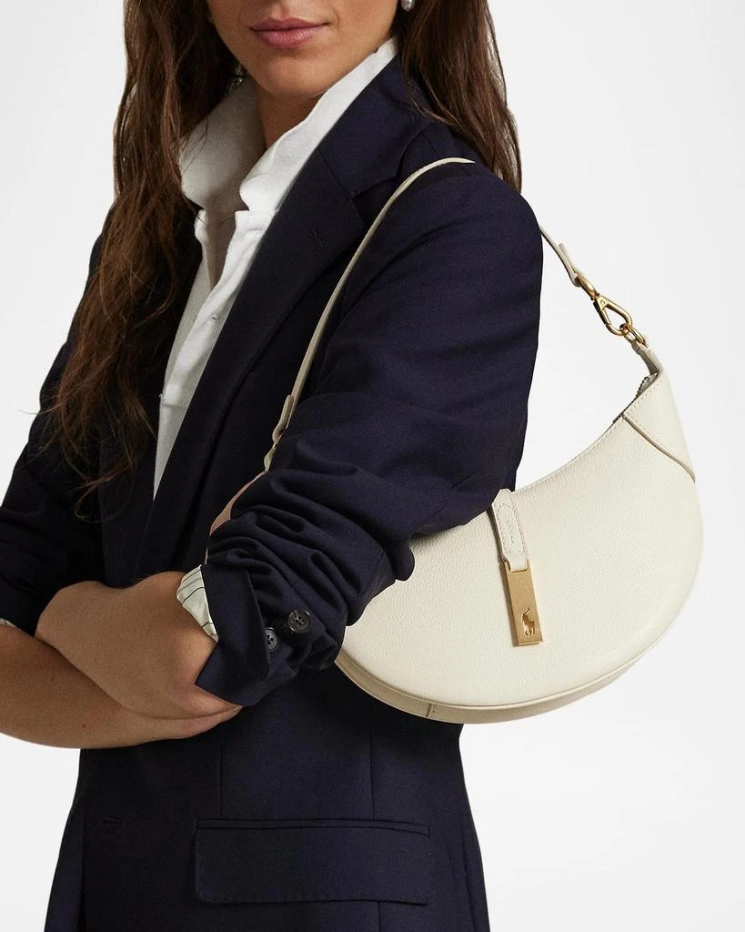 Ralph Lauren Polo ID Small Leather Shoulder Bag 4