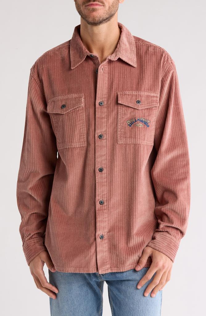 Billabong Bong Days Regular Fit Cotton Denim Button-Up Shirt
