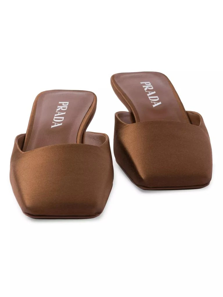 Prada Satin Mules 5