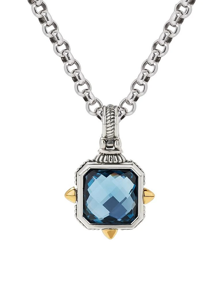 Konstantino Anthos Blue Spinel Pendant 1