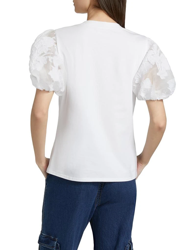 Cinq à Sept Paper Floral Organza Yashi Top 2