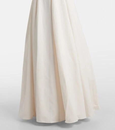 Staud Bridal Joy cotton-blend maxi dress - Dresses & Skirts - Free Shipping  - BeyondStyle