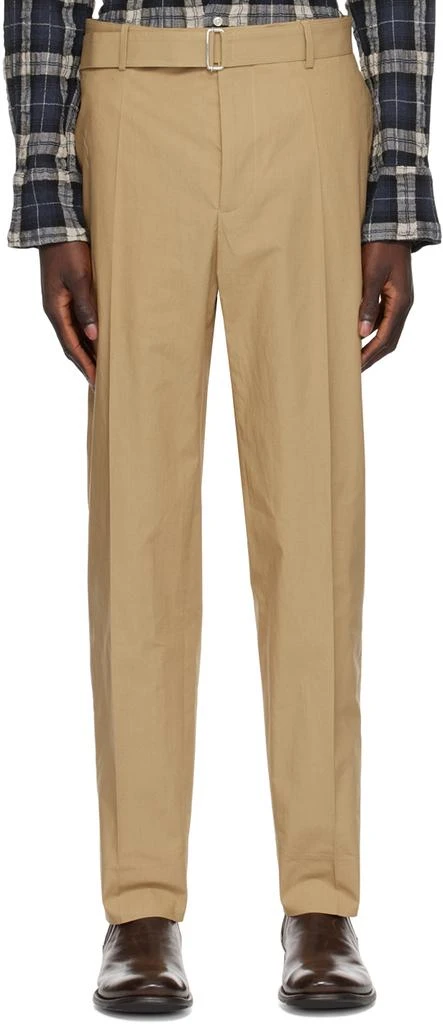 Officine Générale Khaki Owen Trousers 1