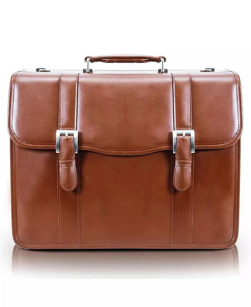 McKlein Flournoy, 15" Double Compartment Laptop Briefcase 7