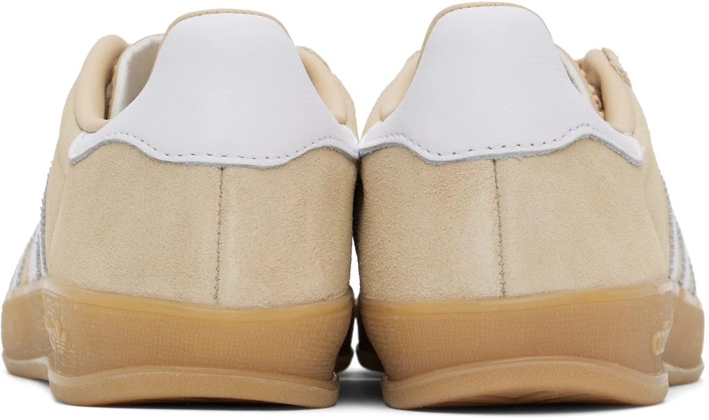 Adidas Beige Gazelle Indoor Sneakers 2