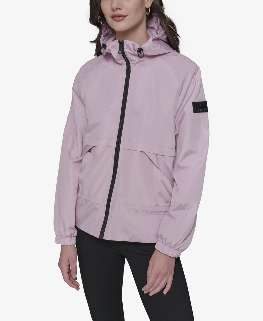 Karl Lagerfeld Paris PEPLUM BOMBER WITH HOOD 4