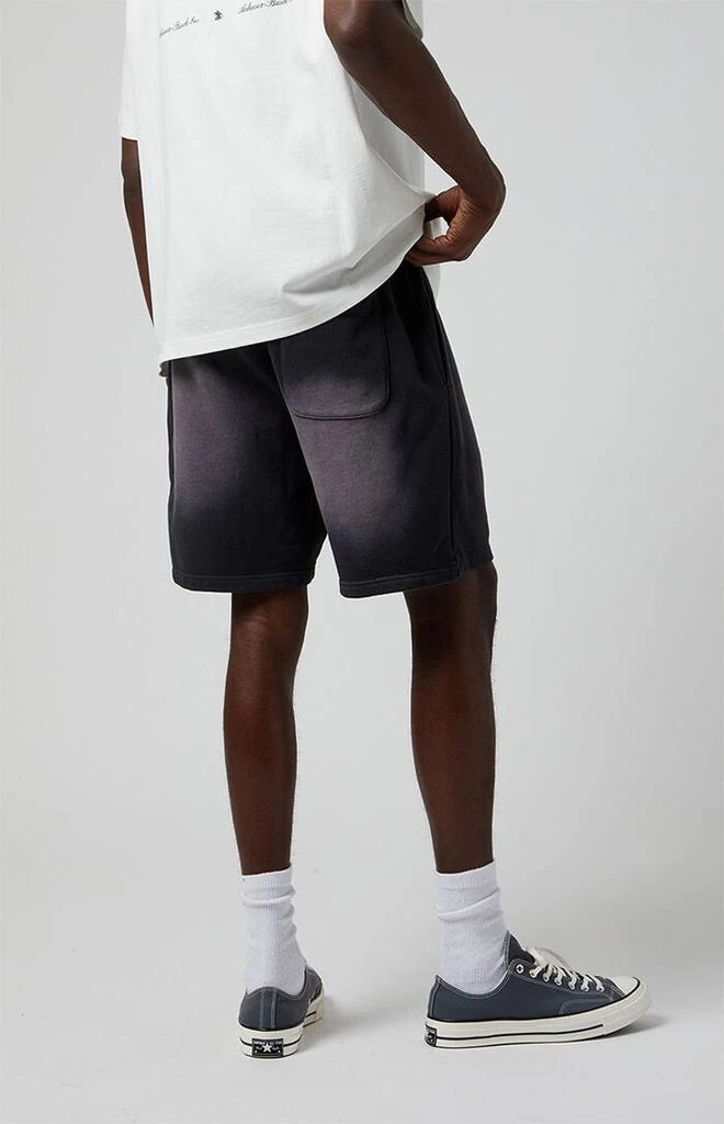 PacSun Black Potassium Fleece Volley Sweat Shorts 5