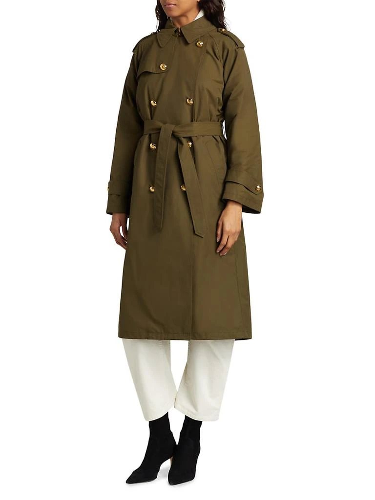 Nili Lotan Toussaint Cotton-Blend Trench Coat 4