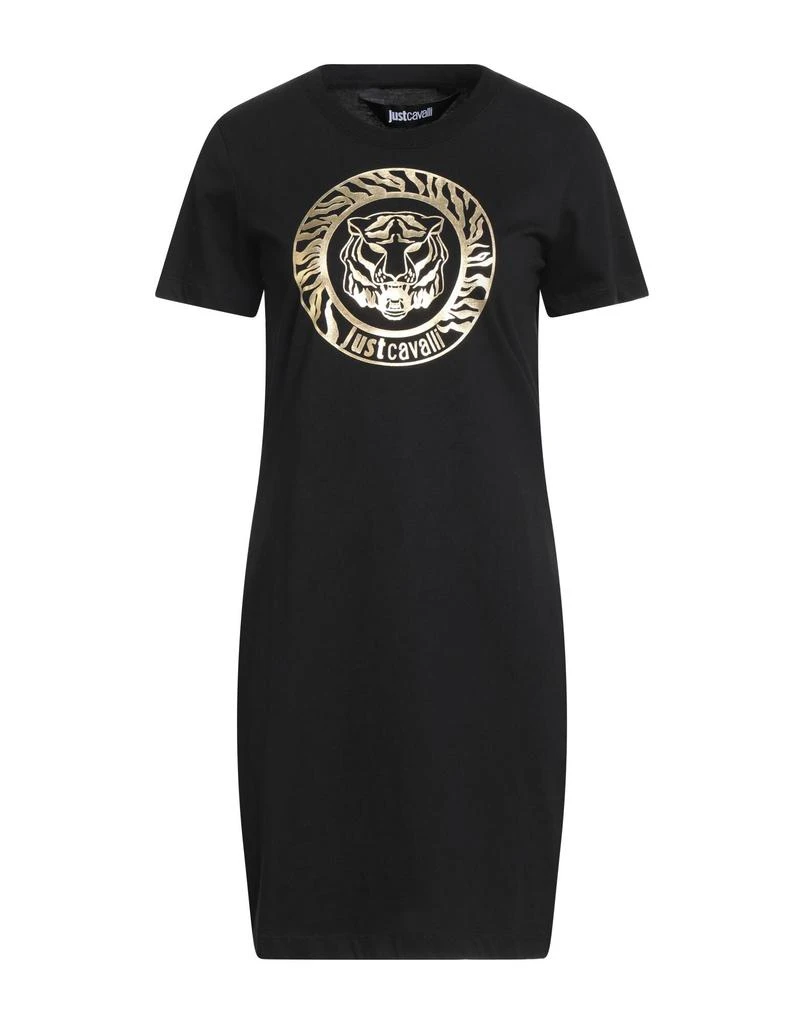 just cavalli short dress Just Cavalli Cut-Out Mini Dress in BLACK for Women