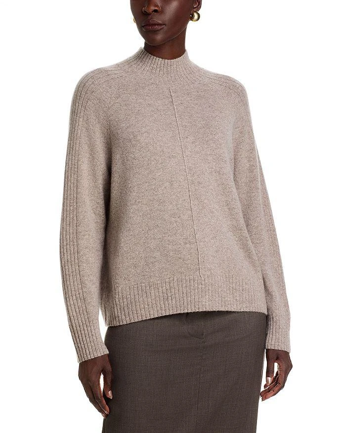 C by Bloomingdale
s Cashmere 100% Cashmere Mock Neck Sweater - Exclusive 1