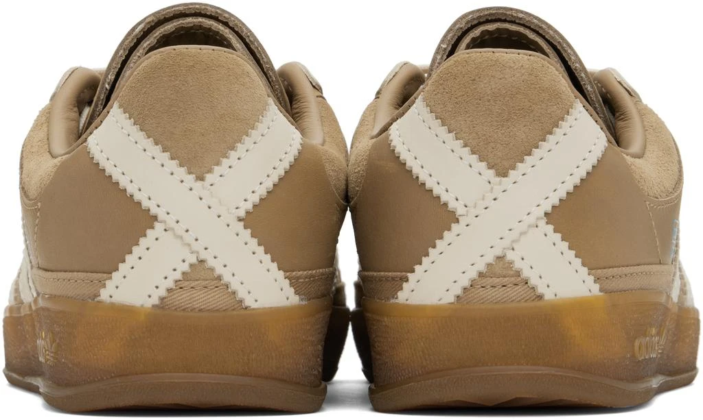 Adidas Tan Bad Bunny x Lionel Messi Edition Gazelle Indoor Sneakers 2