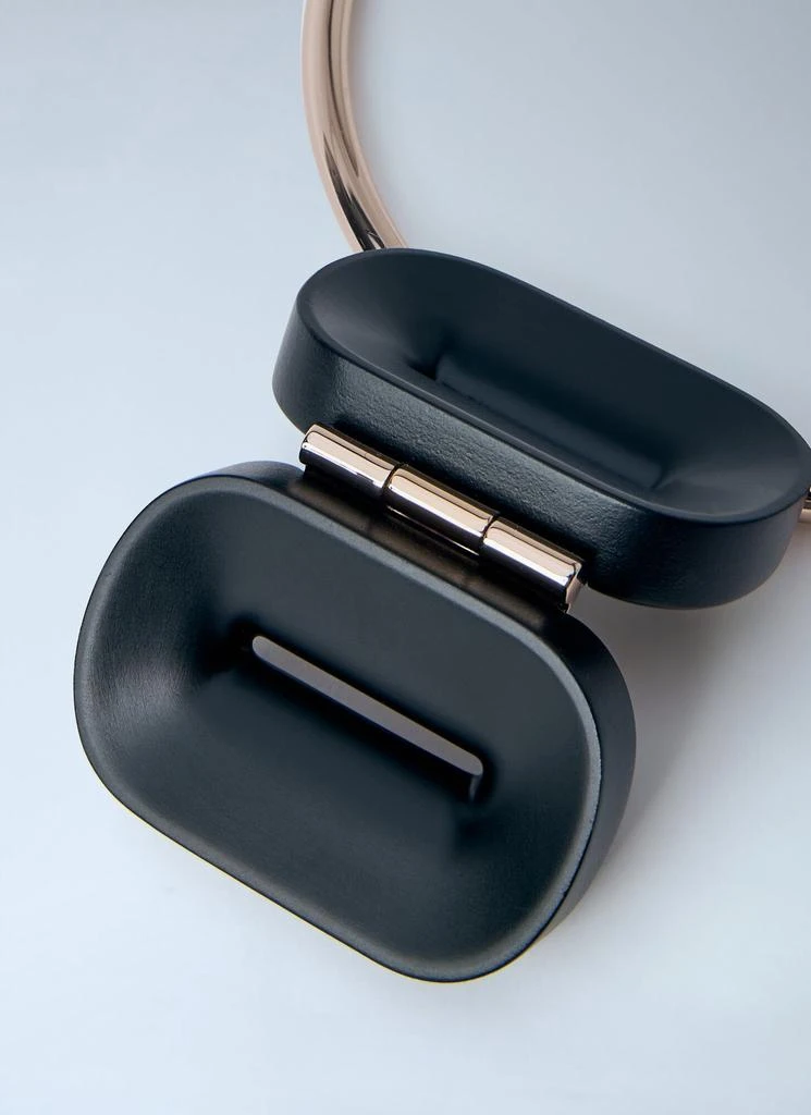 Max Mara Sculptural Metal Necklace 2