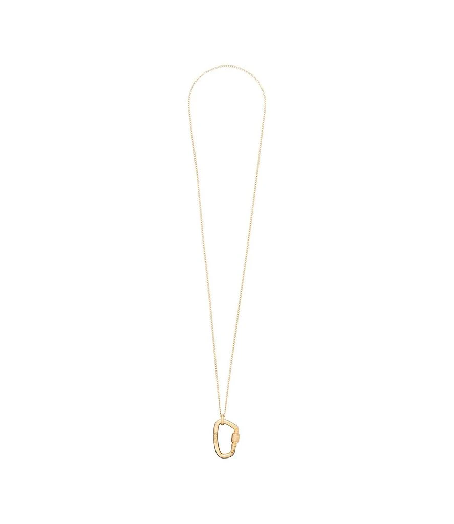 A.P.C. Lock long necklace 1