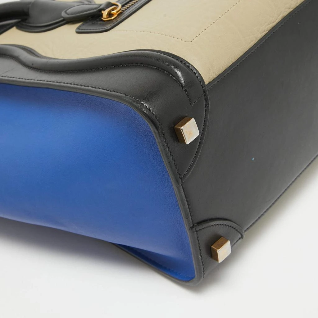 Celine Celine Tricolor Leather Micro Luggage Tote 21