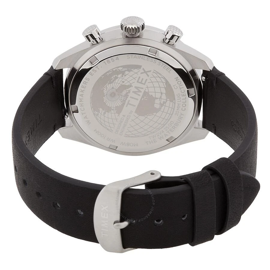 Timex Waterbury Chronograph Quartz Black Dial Men's Watch TW2V42500 3