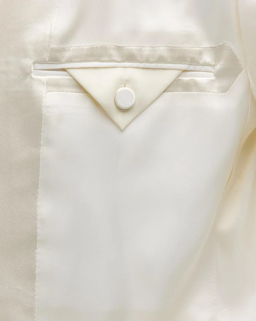 Zegna Men's Wool Shawl Dinner Jacket 5