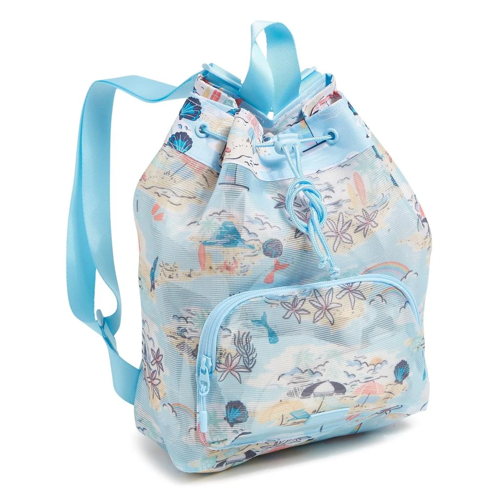 Vera Bradley Outlet Mesh Drawstring Backpack 1