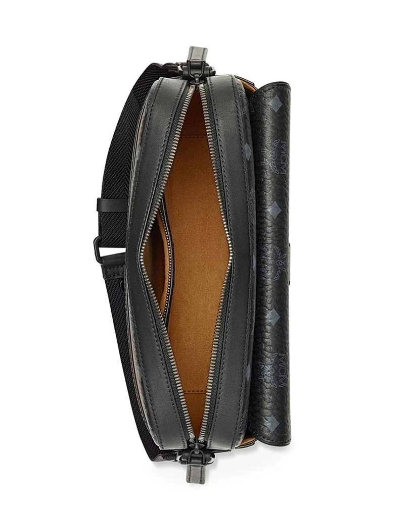 MCM Aren Medium Visetoes Logo Monogram Messenger Bag 4