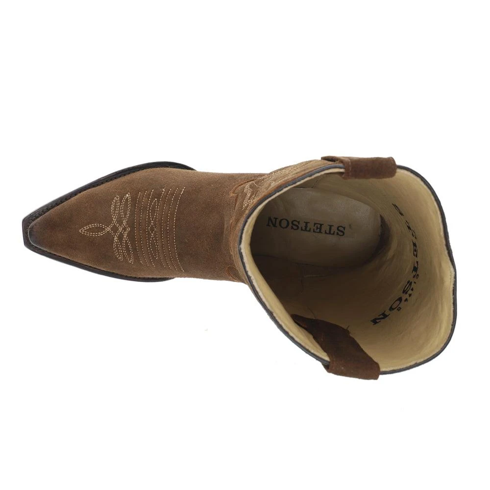 STETSON Parker Embroidered Snip Toe Cowboy Boots 4