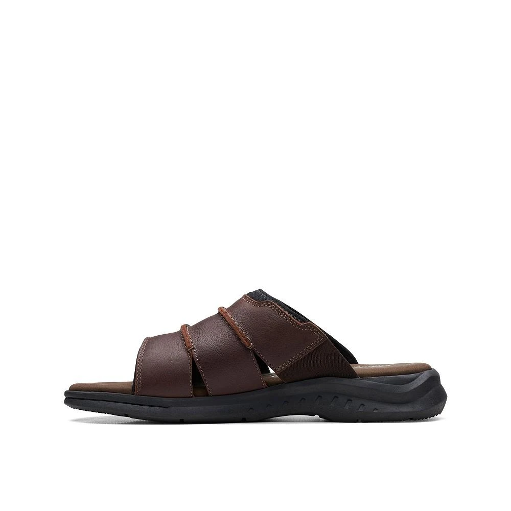 Clarks Men's Leather Walkford Easy Slide Sandals 6