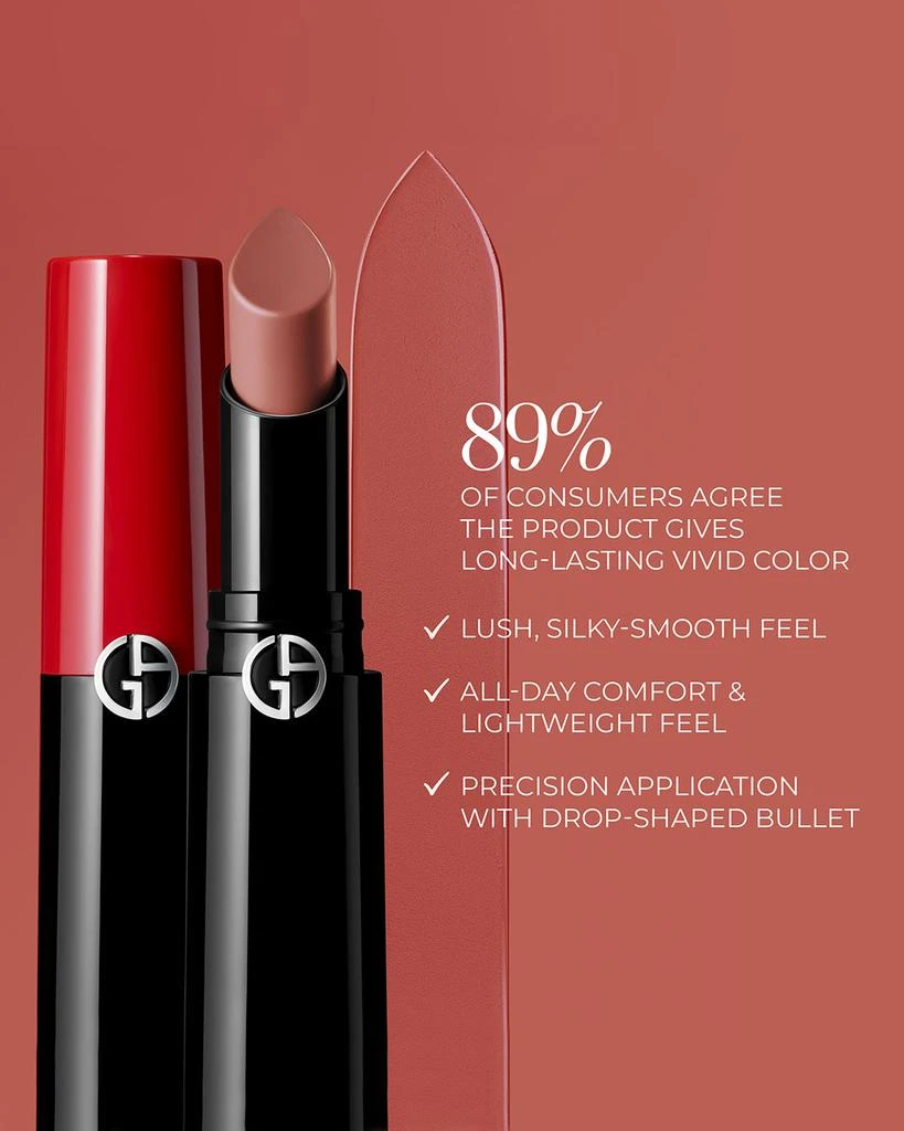Giorgio Armani Lip Power Satin Long Lasting Lipstick 5