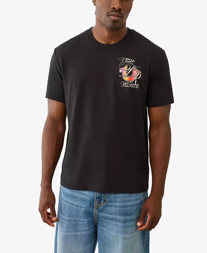 True Religion Logo-Patch Tee - T-Shirts - BeyondStyle