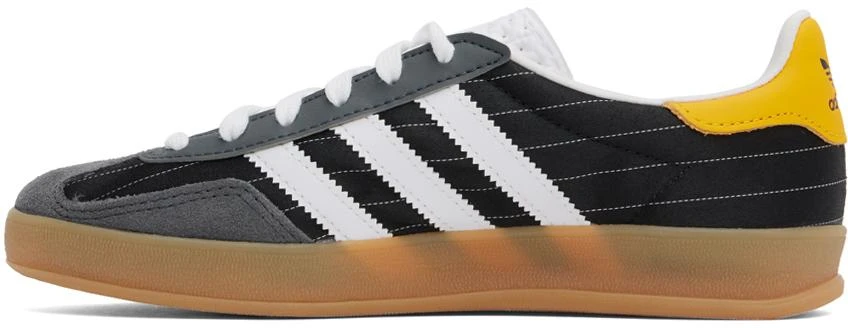Adidas Black & White Gazelle Indoor Sneakers 3
