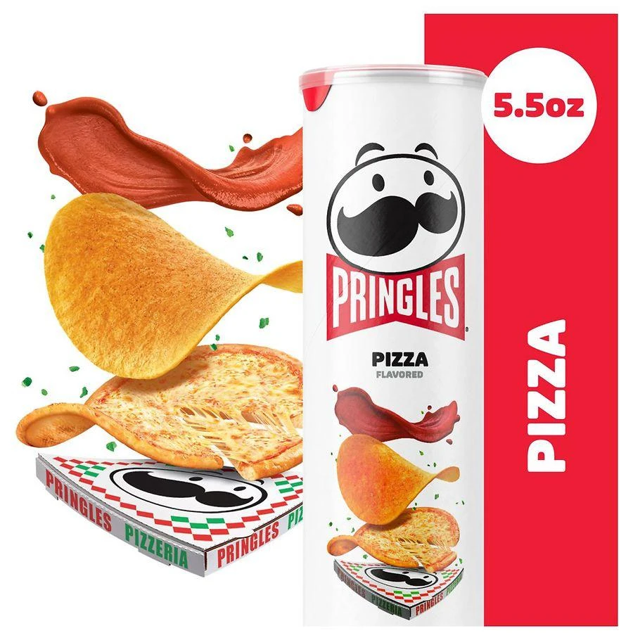 Pringles Potato Crisps Chips Pizza 2
