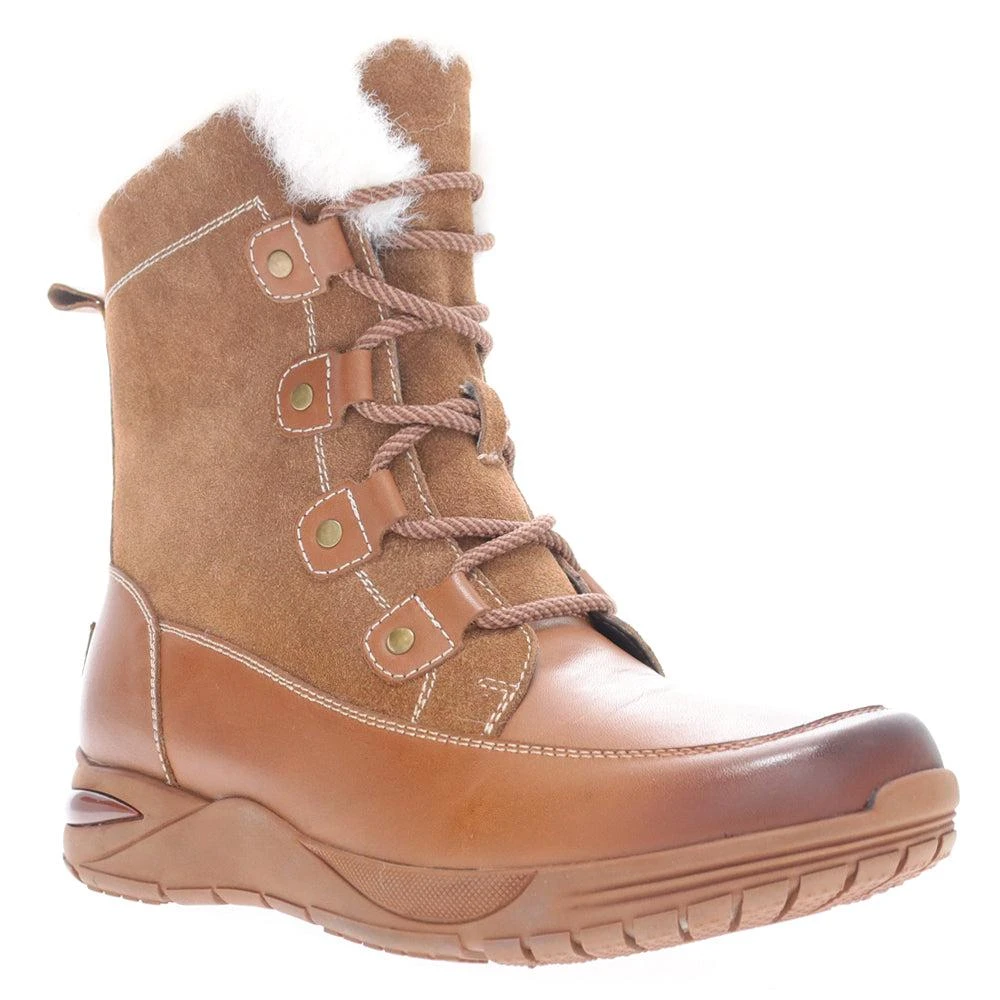 Propet Dulcie Round Toe Lace Up Zippered Boots 2