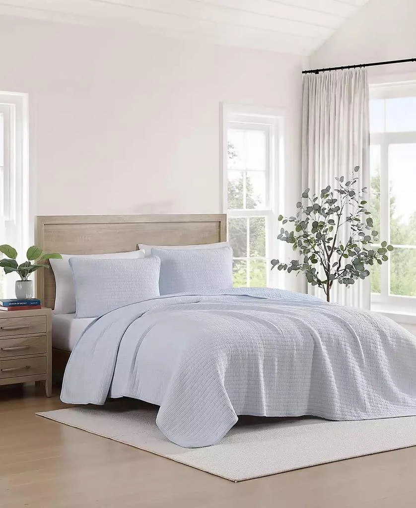 Tommy Hilfiger Ithaca Stripe Cotton Reversible 2-Pc. Quilt Set 1