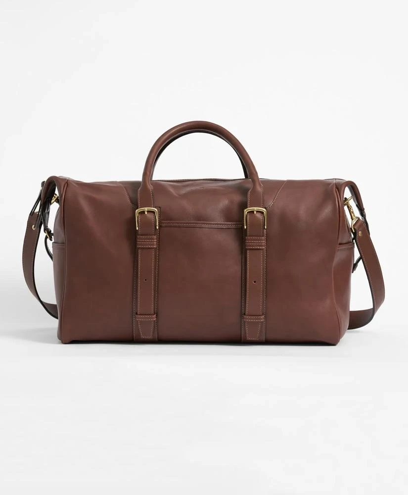 Brooks Brothers Leather Duffel Bag 1