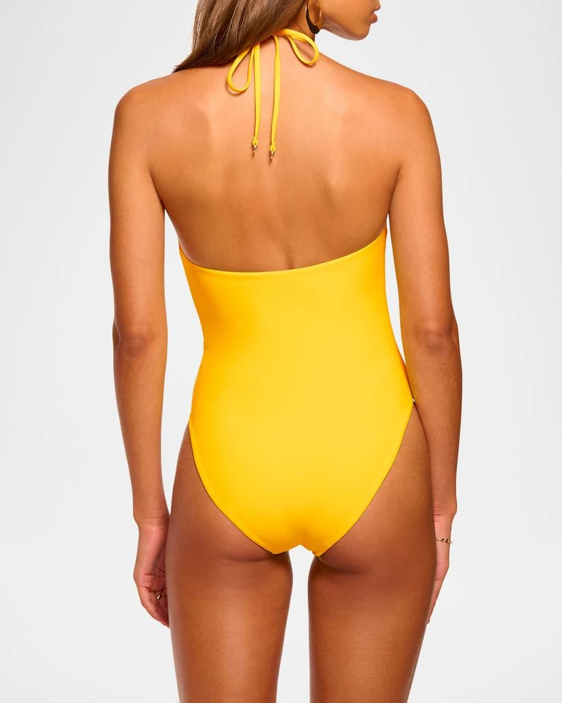Ramy Brook Nilli Tie-Front One-Piece Swimsuit 3