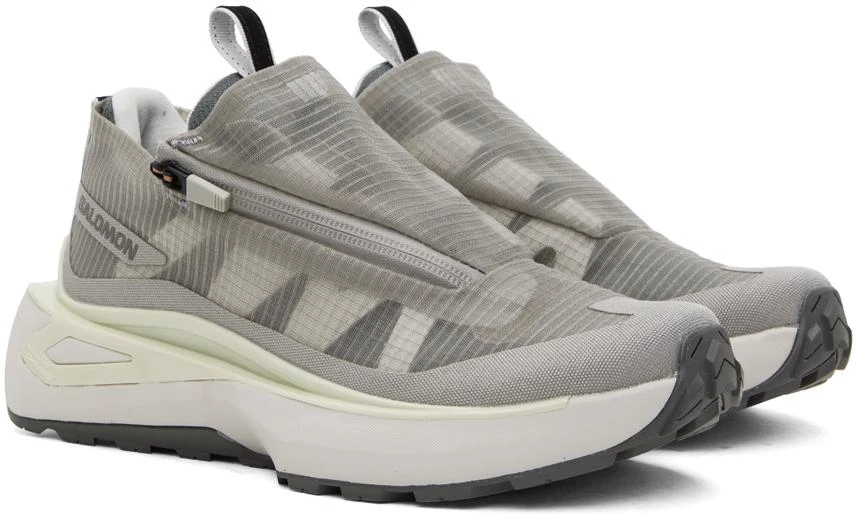 Salomon Gray Odyssey Elmt Advanced Clear Sneakers 4