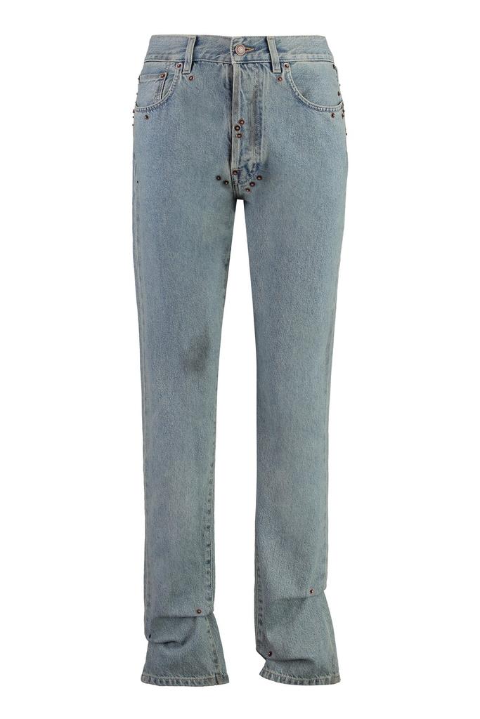 【送料&関税込】Moschino 5-pocket Jeans Moschino Moschino 5 Pocket Straight-Leg Jeans - Pants