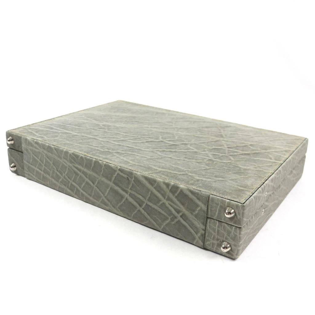 VALEXTRA Leather Attaché Case (Pre-Owned) 4