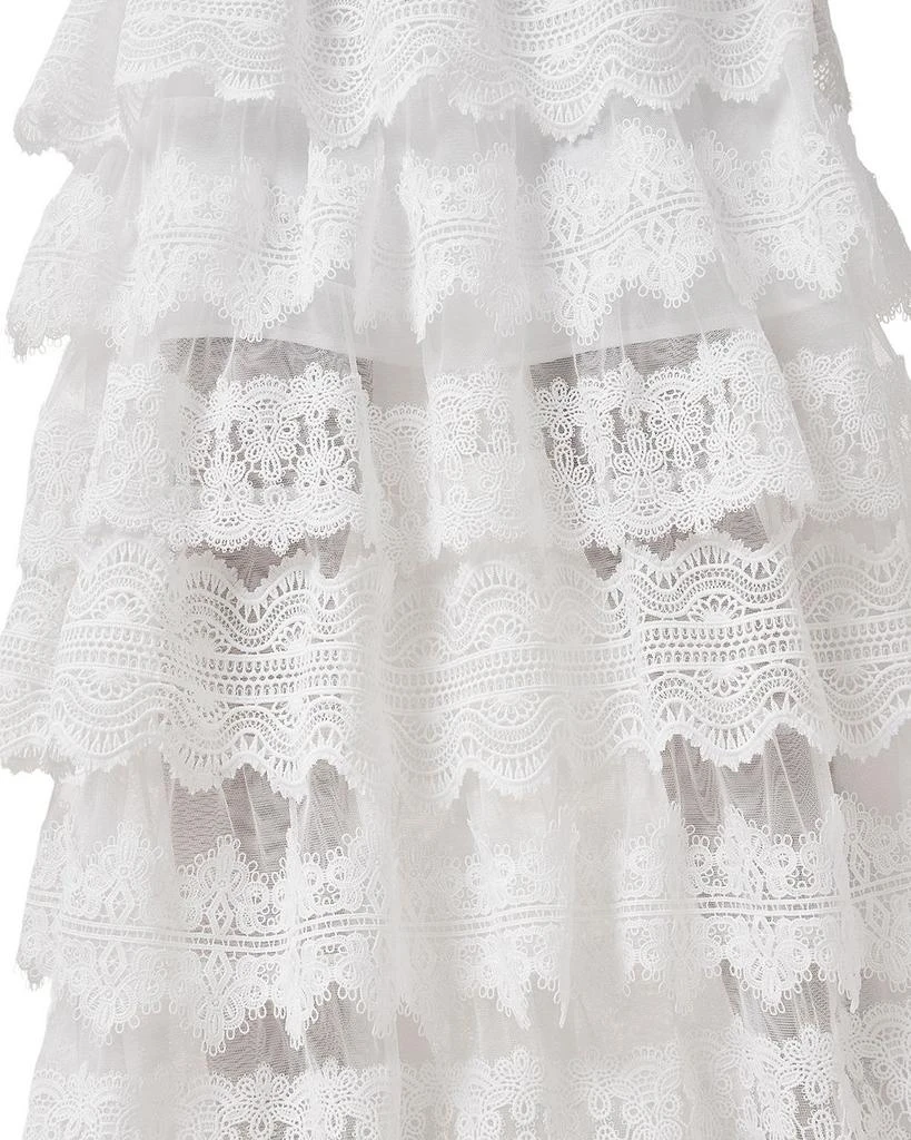 ALL SAINTS Lizi Lace Tiered Maxi Skirt 4
