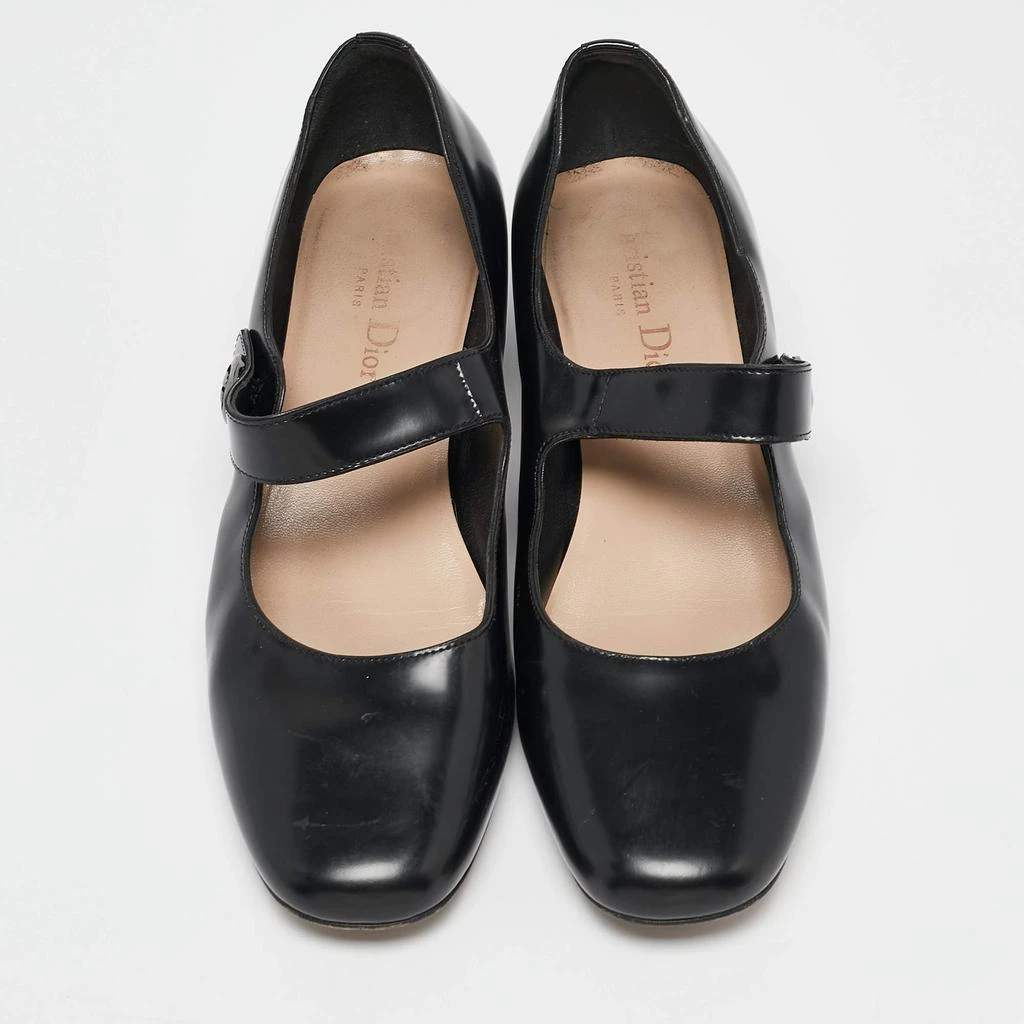 Dior Dior Black Leather D-Doll Mary Jane Pumps Size 38 4