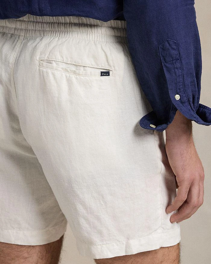 Ralph Lauren 6" Polo Prepster Linen Shorts 5