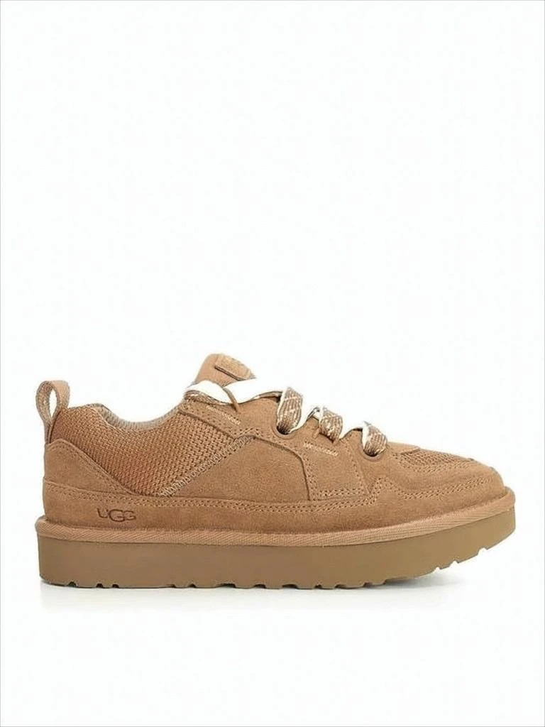 UGG Suede and Mesh Low-Top Sneakers