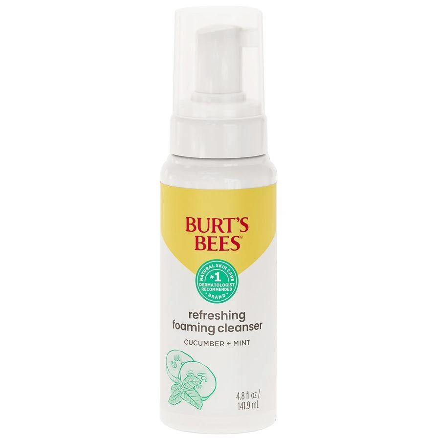 Burt's Bees Refreshing Foaming Face Cleanser Cucumber and Mint 6